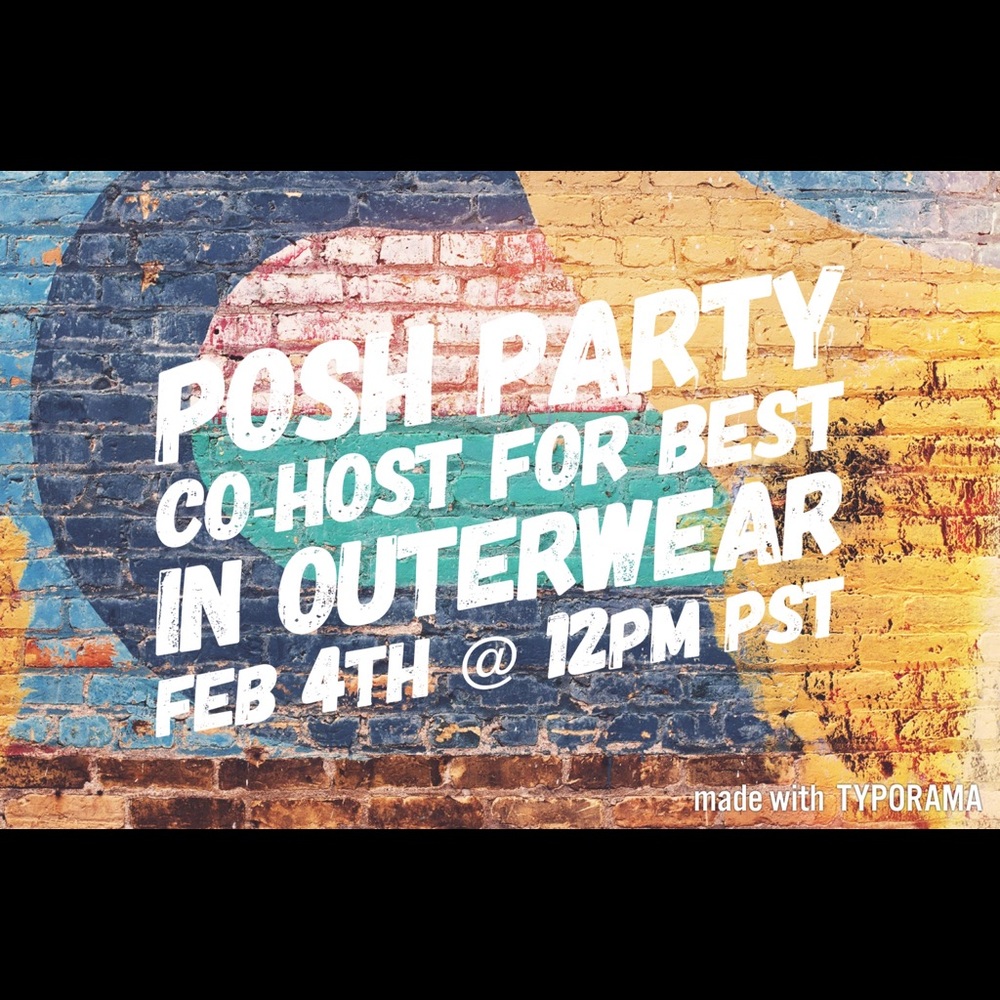 Posh party with me on 2/4/18!